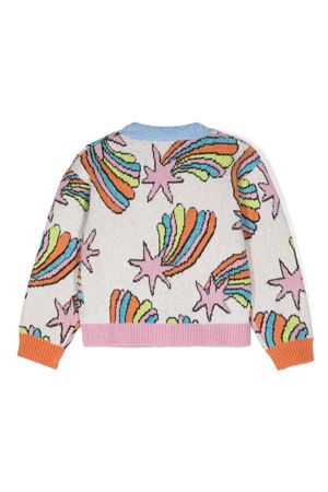 multicolor polyester cardigan STELLA McCARTNEY KIDS | TV9C00Z2292999